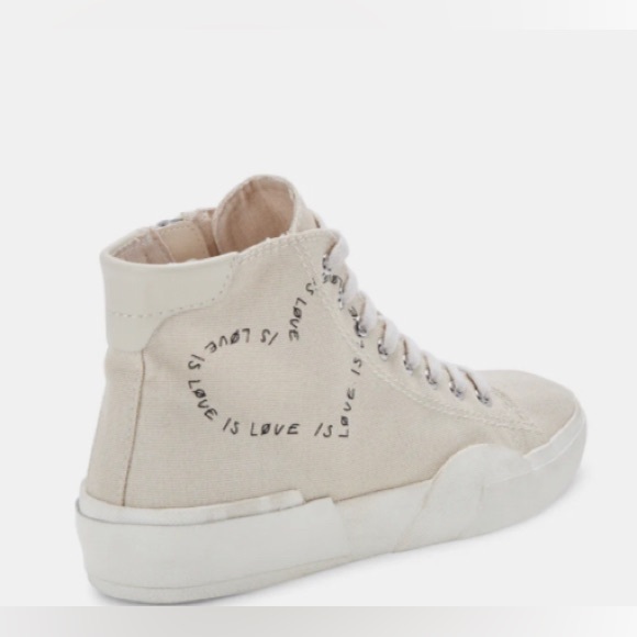 NWT Dolce Vita “love is” High Tops - Picture 3 of 6